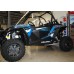 Polaris RZR XP 1000 /900 and  XP Turbo Aluminum Lower Doors Inserts  2 DOORS MODELS 